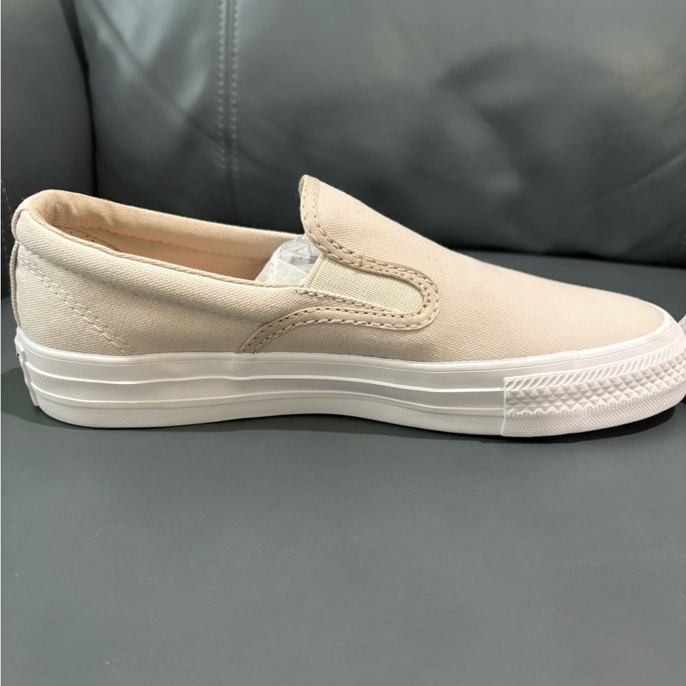 Converse Kids Slip-On Sneakers - Light Tan - Picture 4 of 6